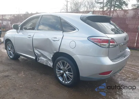 2013 Lexus Rx 450H from USA, damaged, VIN JTJZB1BA4D2409087